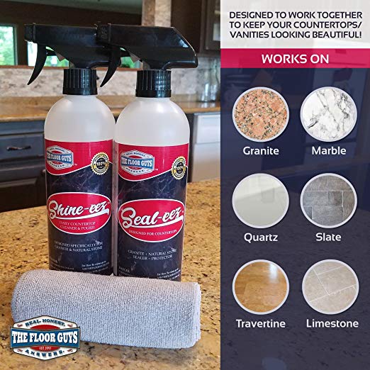 Seal-eez Granite Sealer & Stone Counter Top Sealer 24oz