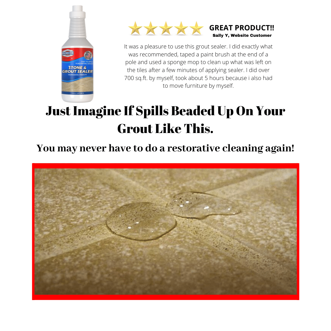 Grout & Natural Stone Tile Sealer 32oz