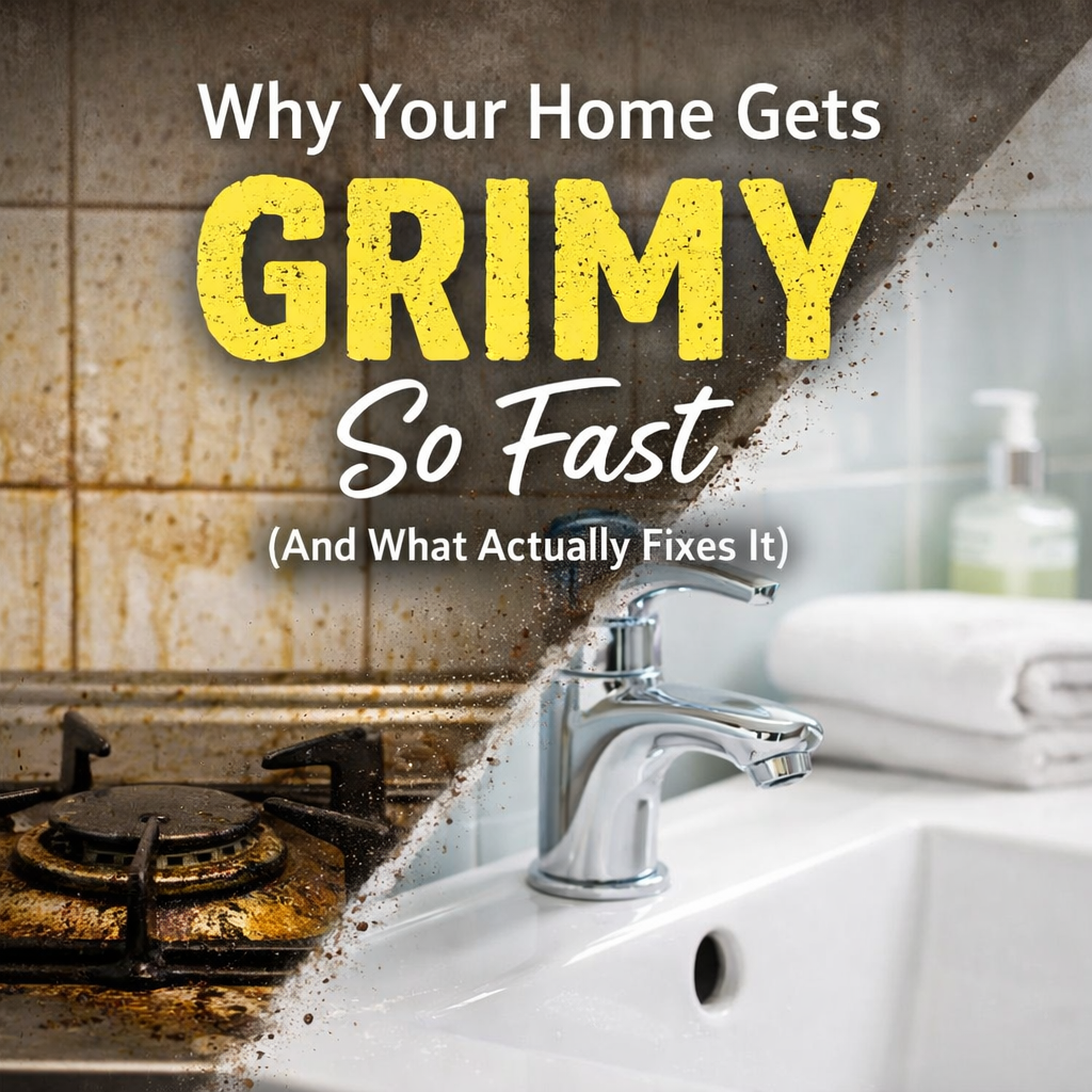 Why Your Home Gets Grimy So Fast (And What Actually Fixes It)