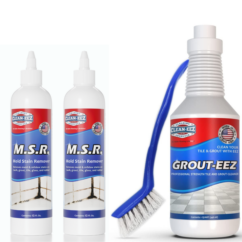 Deep Clean Bundle Grout-eez, Handheld Brush, M.S.R.