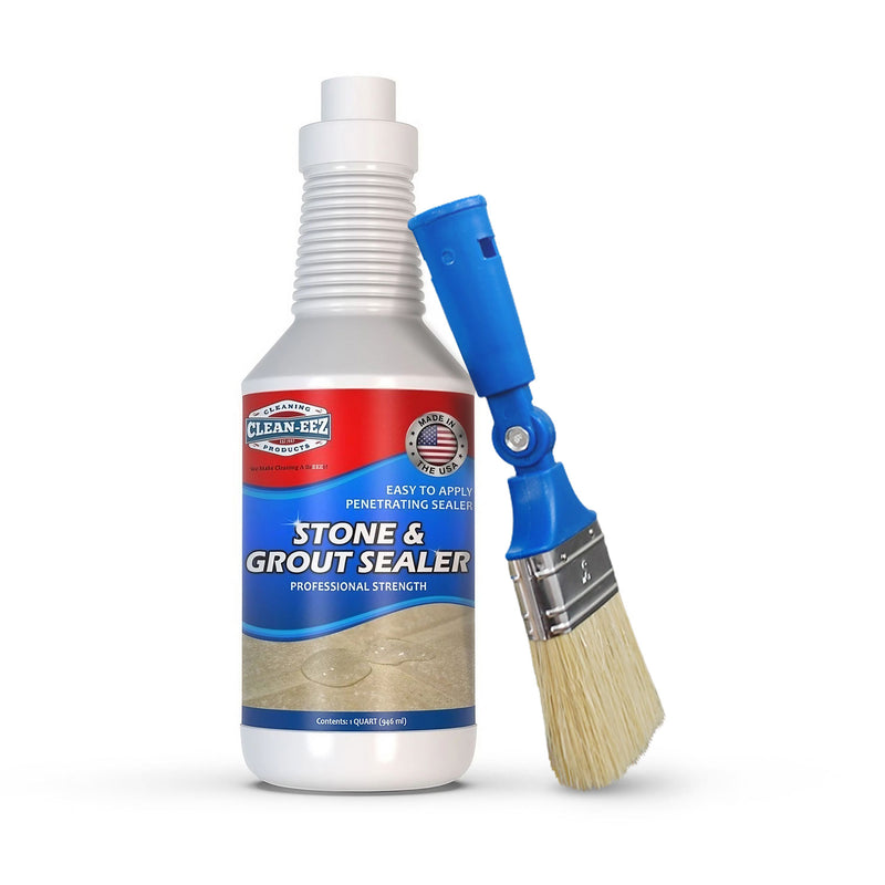 Grout & Stone Sealer + Stand-up Sealer Brush