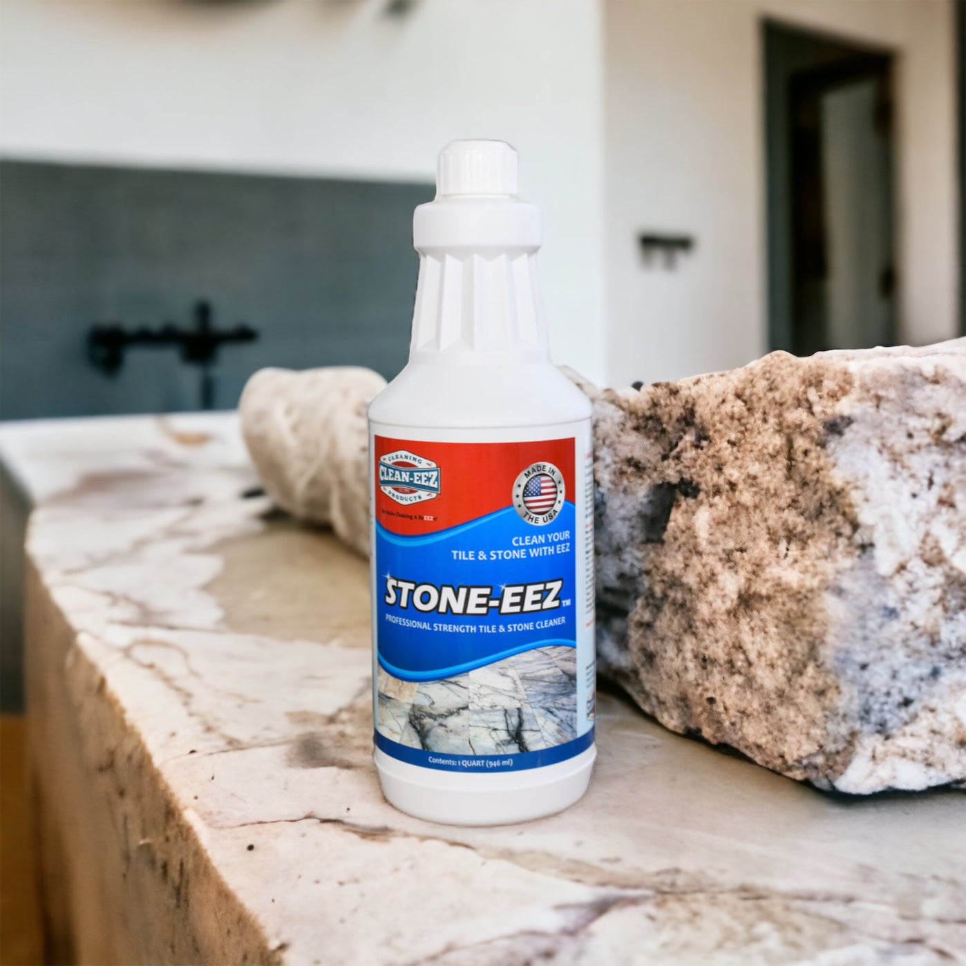 Stone-eez Cleaner for Natural Stone | 32oz | Clean-eez