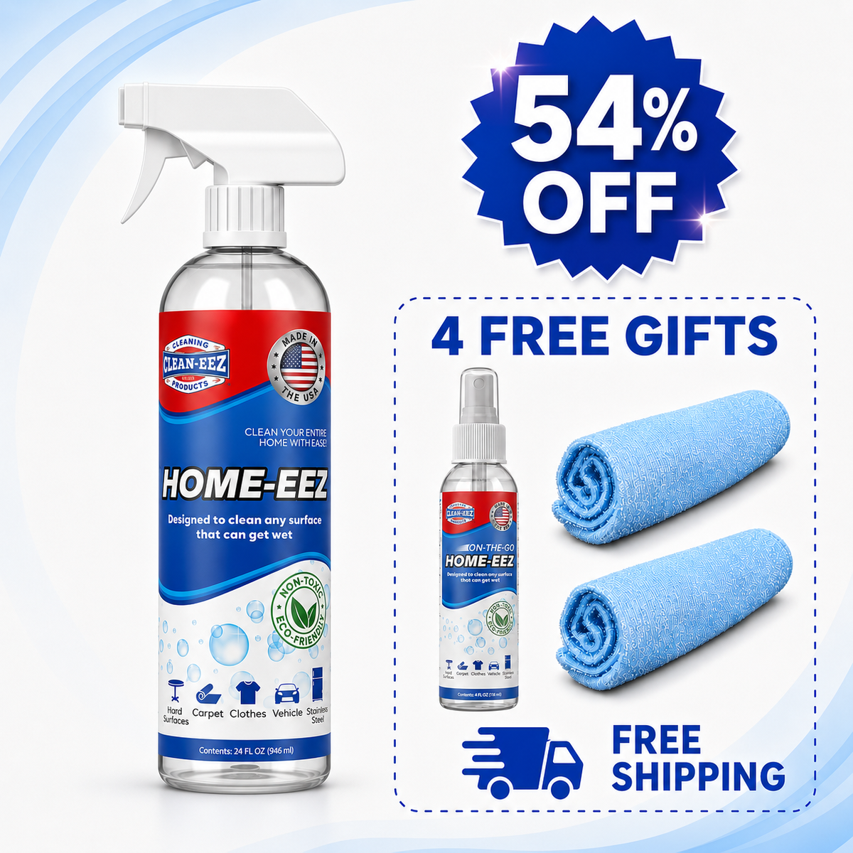 Home-eez + 4 Free Gifts