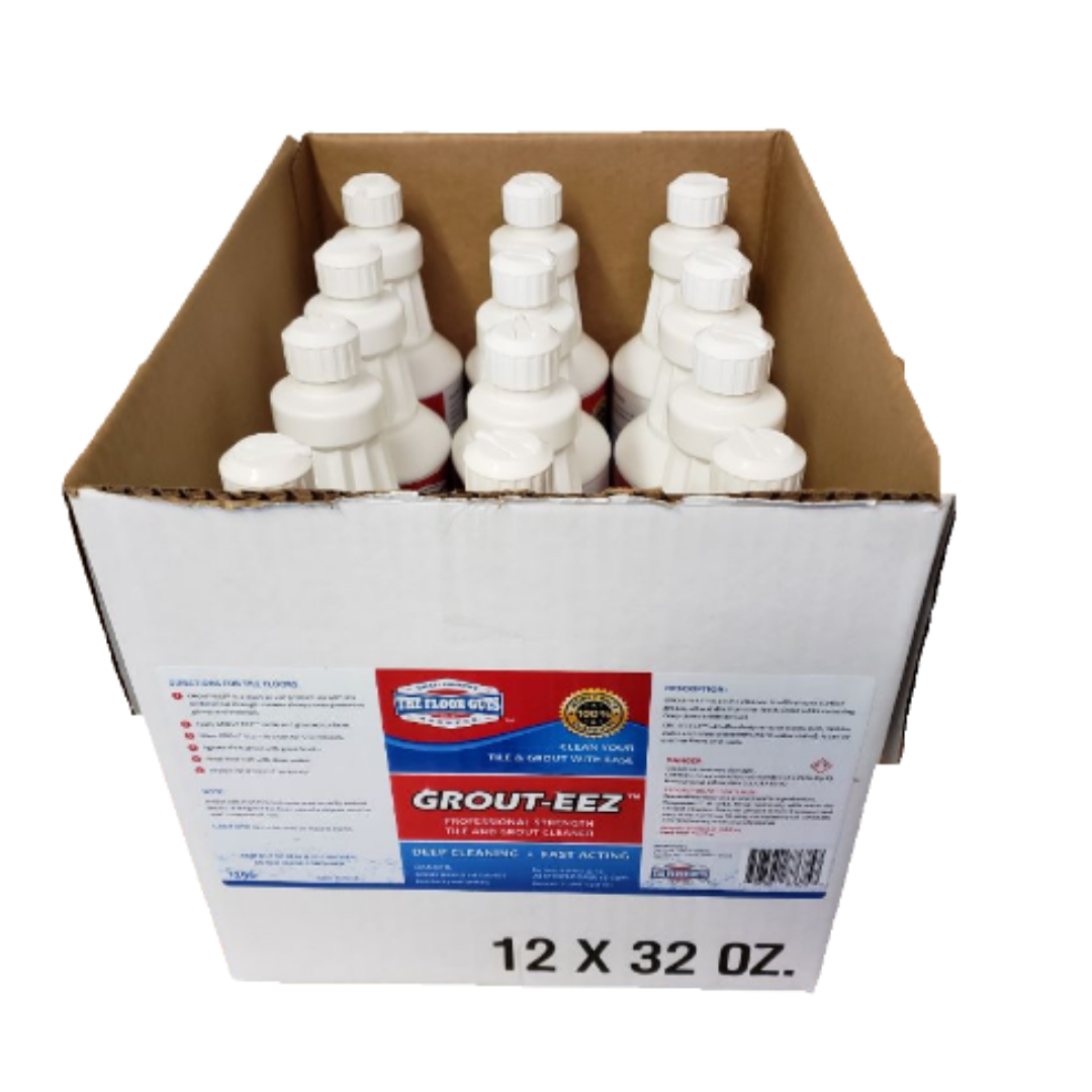 Grout-eez 2 Bottle Kit With FREE Stand Up Grout Brush 32oz