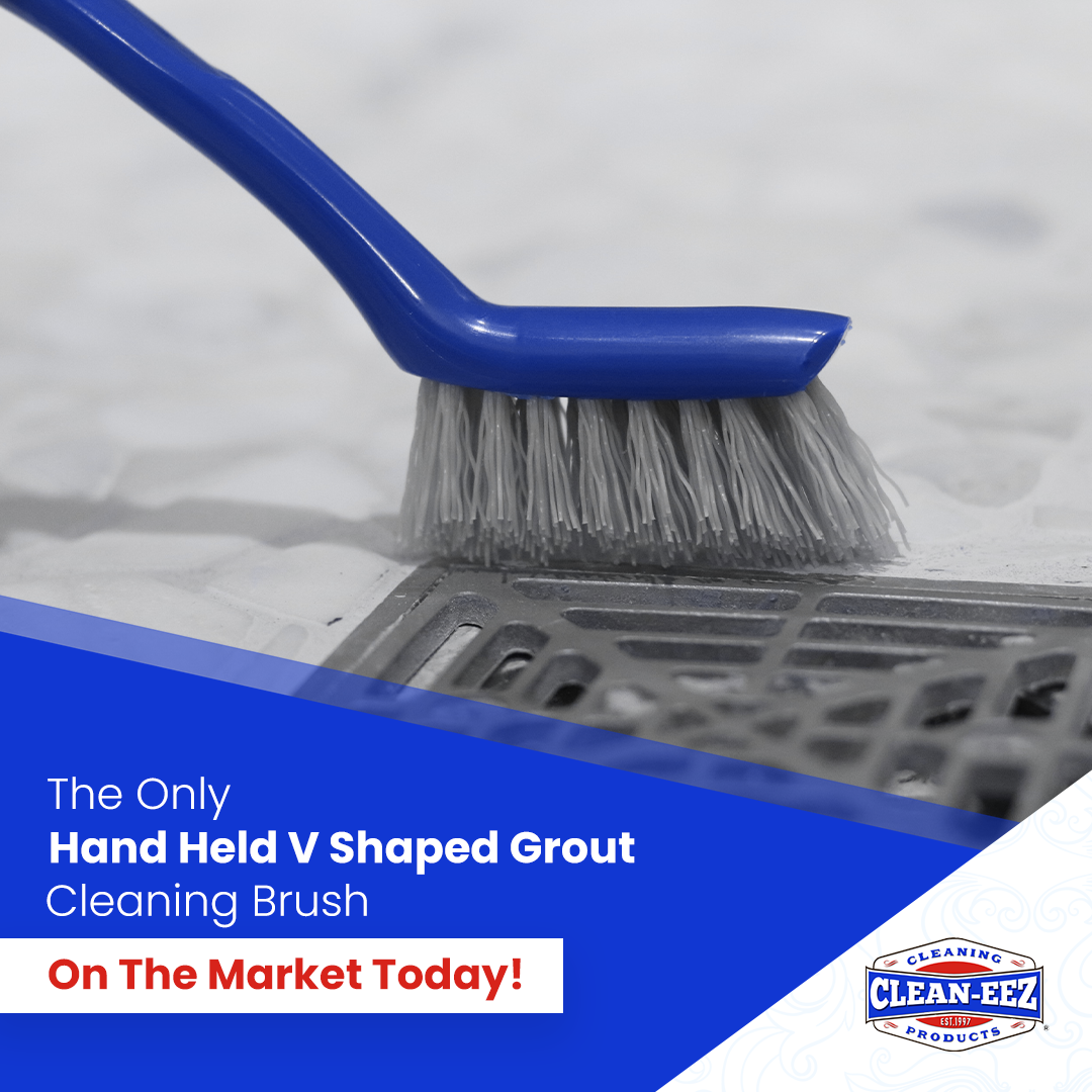 V-Shaped Handheld Grout Brush