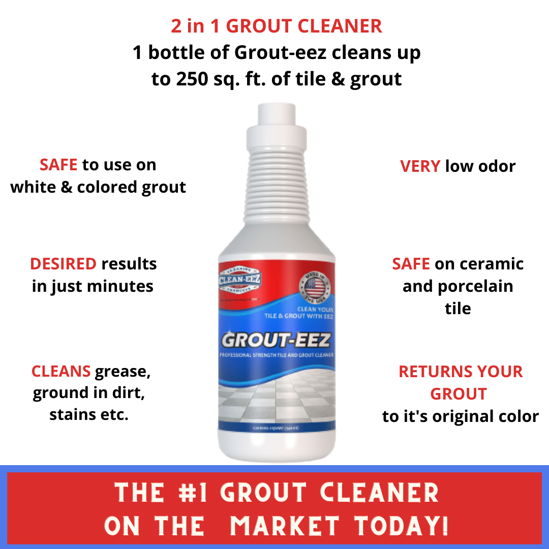 12 Quart Bottles Of Grout-eez With 2 Grout Brushes