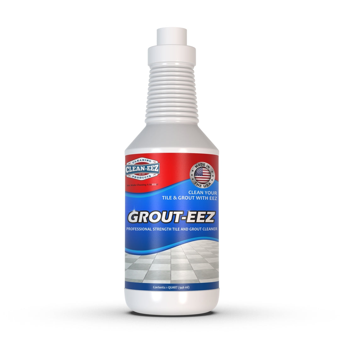 12 Quart Bottles Of Grout-eez With 2 Grout Brushes
