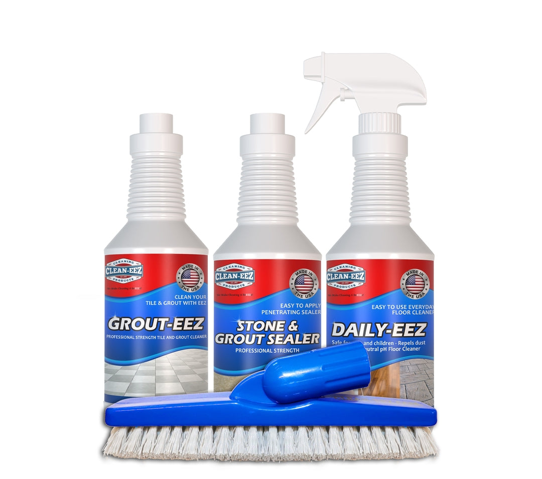 Small Grout-eez Tile & Grout Floor Care Kit 32oz